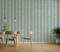 Subtle pebble pattern wallpaper with coastal charm

