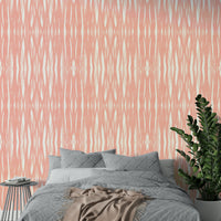 Gentle coral pattern wallpaper for modern rooms

