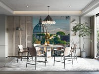 Historic wallpaper featuring the Vatican skyline

