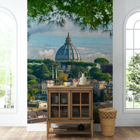 Serene view of Vatican City enhancing any room’s atmosphere

