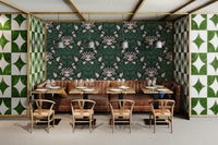 Close-up of delicate flowers in pastel hues

