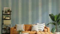 Boho Stripes Arona wallpaper with modern textured stripes

