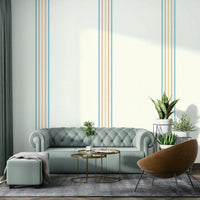 Subtle color stripes for relaxed decor
