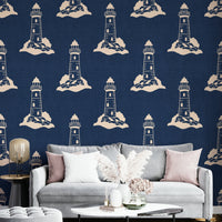 Wallpaper for beach-inspired interiors
