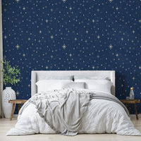 Wallpaper for walls with vintage night sky
