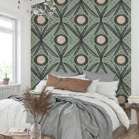 Dark floral wallpaper for bold spaces
