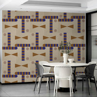 Contemporary wall mural for interiors

