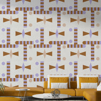 Fun, stylish wallpaper for interiors

