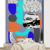 Elegant and bold purple tones creating a calming atmosphere

