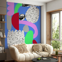 Abstract geometric design adding sophistication to your walls

