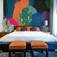 Painted Canvas Wall Mural adding charm to contemporary spaces

