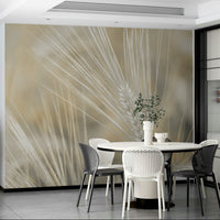 Subtle wheat wallpaper for creating a rustic ambiance

