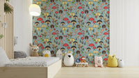Storybook style wallpaper for walls
