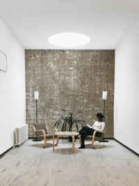 Rustic burlap fabric wall texture
