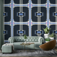 Abstract geometric wall decor

