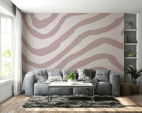 Warm rose tone wallpaper for walls

