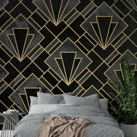 Art Deco mosaic wallpaper for walls

