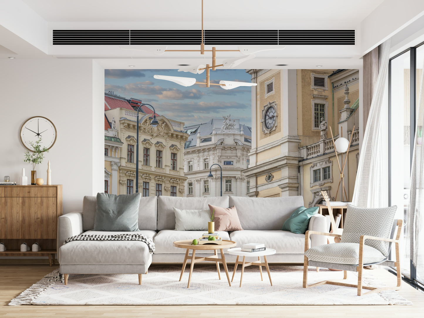 Vienna's Historic Architecture Wall Mural