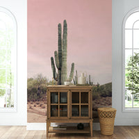 Desert-inspired mural wallpaper for modern interiors

