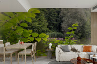 Calm, still water surface
