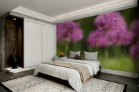 A large-scale floral photography print.

