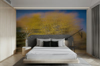 The high-quality art print has a painterly, impressionistic feel.

