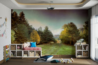 The high-resolution print shows the detailed texture of leaves and bark.

