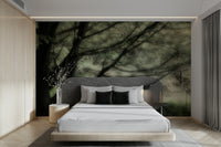 Subtle nature photo wall mural
