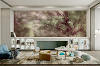 Delicate tree scene wallpaper
