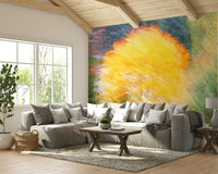 Autumn tree photography wall mural
