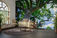 Green landscape wallpaper for walls
