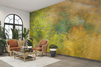 Abstract fall landscape wall mural
