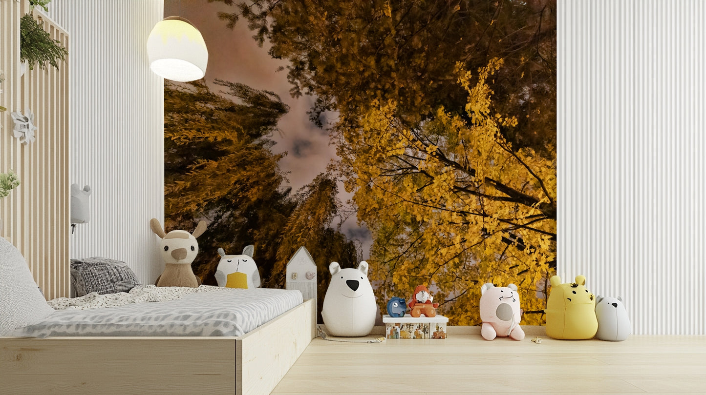 Nature-inspired wallpaper for walls
