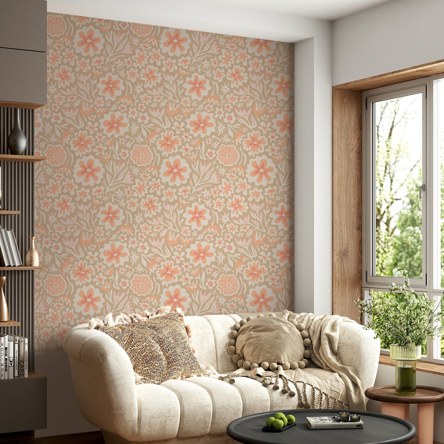 Hand-drawn or illustrated look with gentle outlines.

