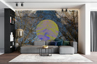 Modern tree wallpaper for walls
