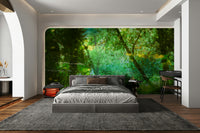 Serene nature photography with a mirror effect.

