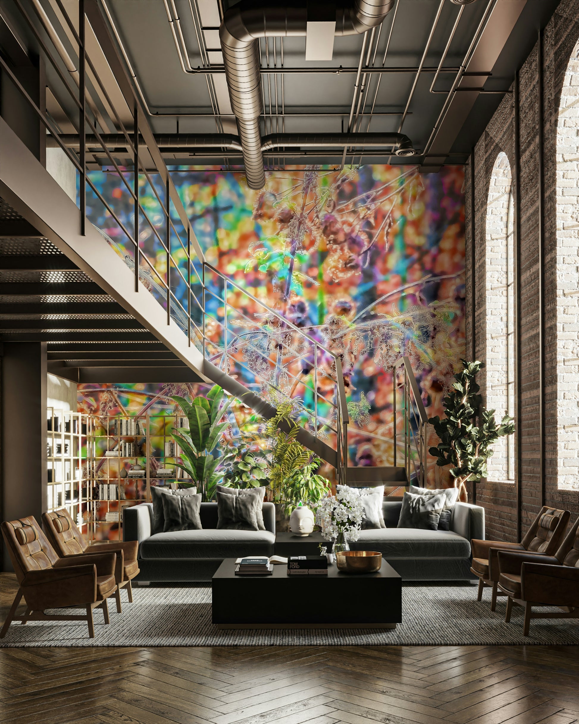 Contemporary home decor statement.

