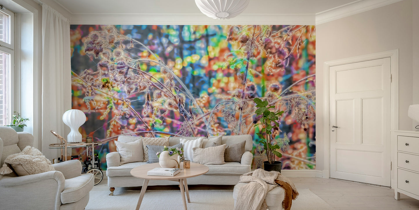 Soft focus and flowing, blurred forms.

