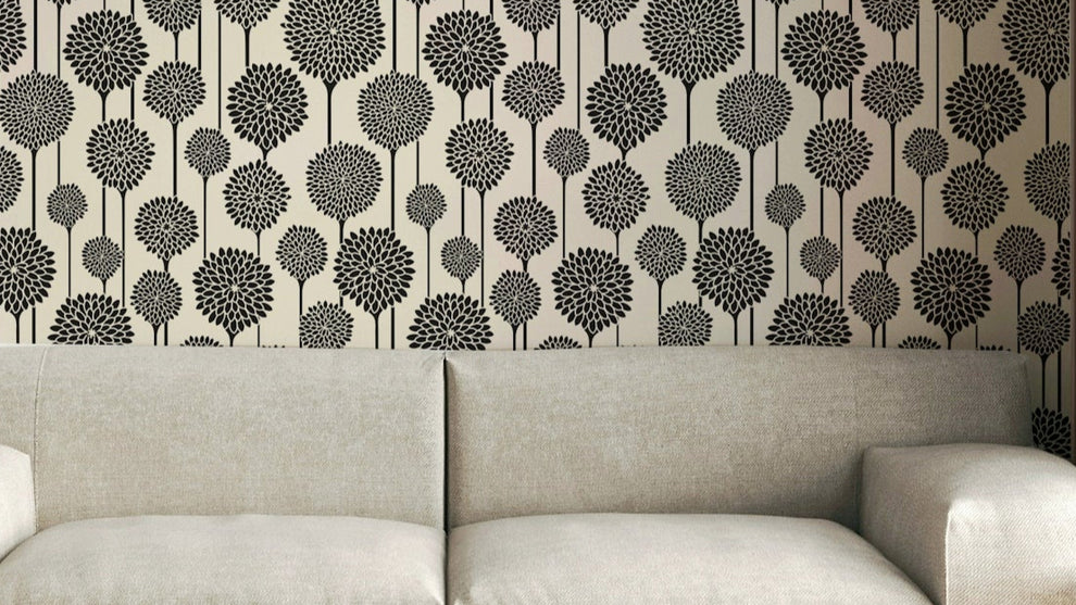 vintage black floral wallpaper vintage black floral wallpaper