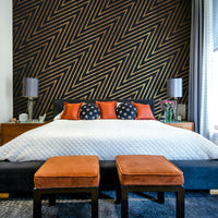 Deep, dark background with sparkling accents.
