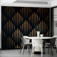 A tranquil river flowing through a misty forest.
