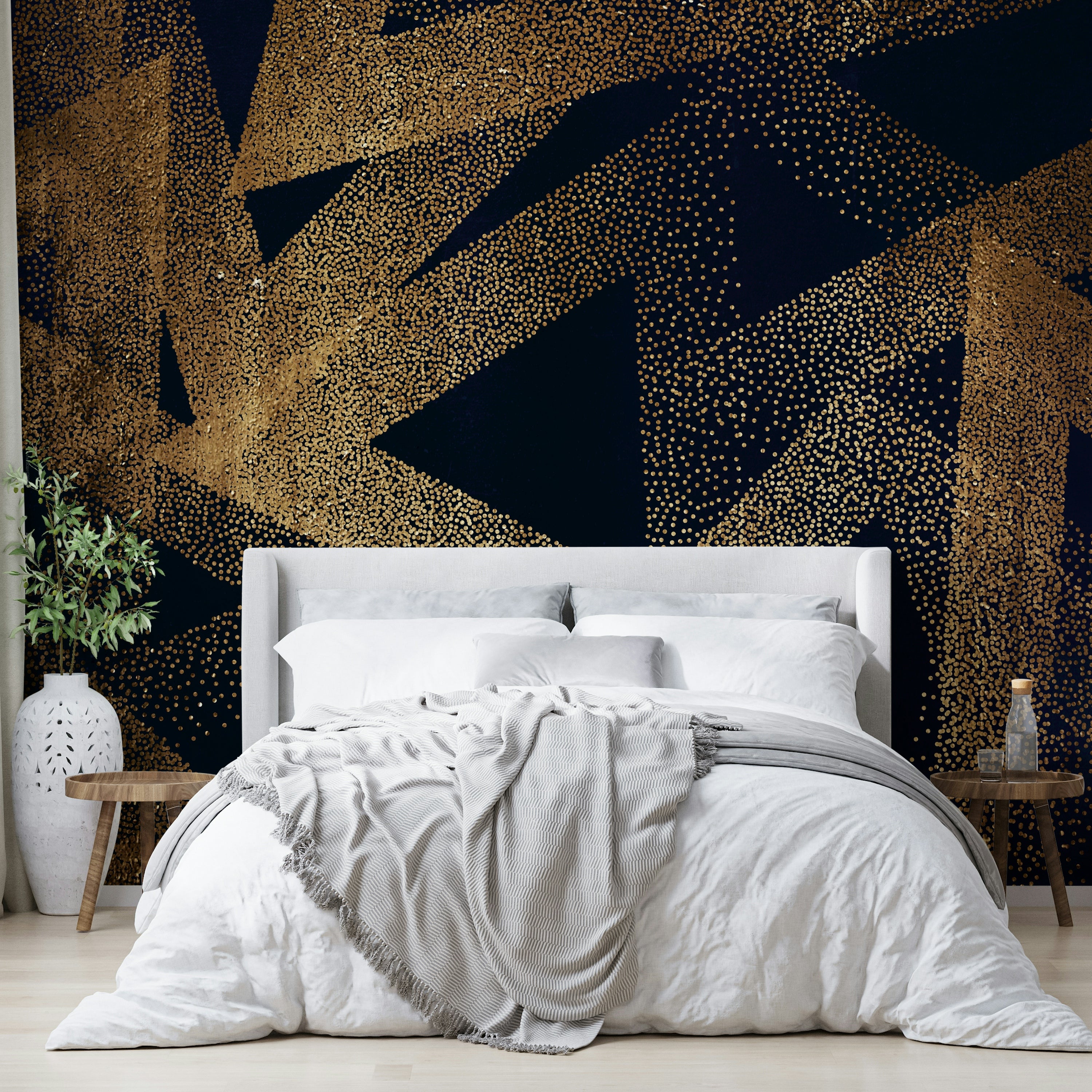 Artistic representation of dancers in motion.

