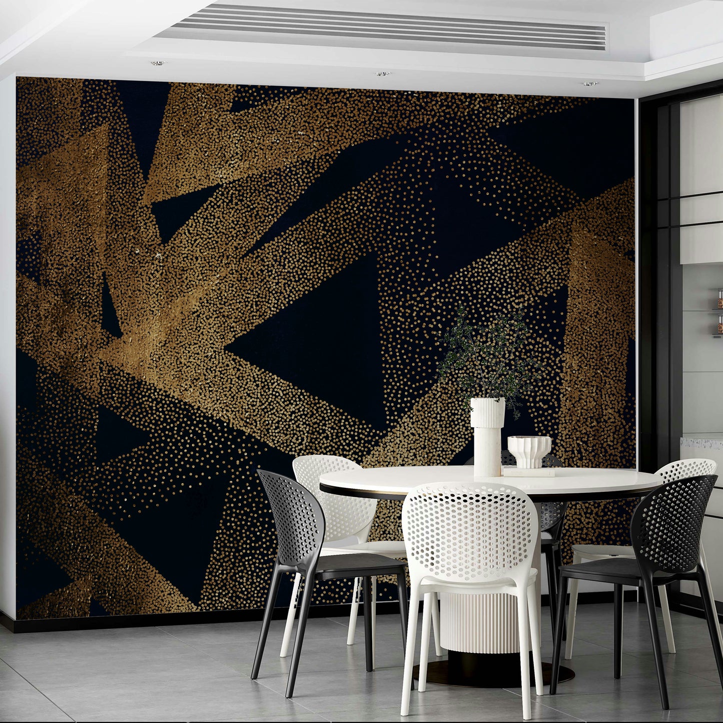 Graceful and dynamic poses in the artwork.

