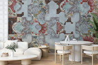 Rich colors and intricate details.

