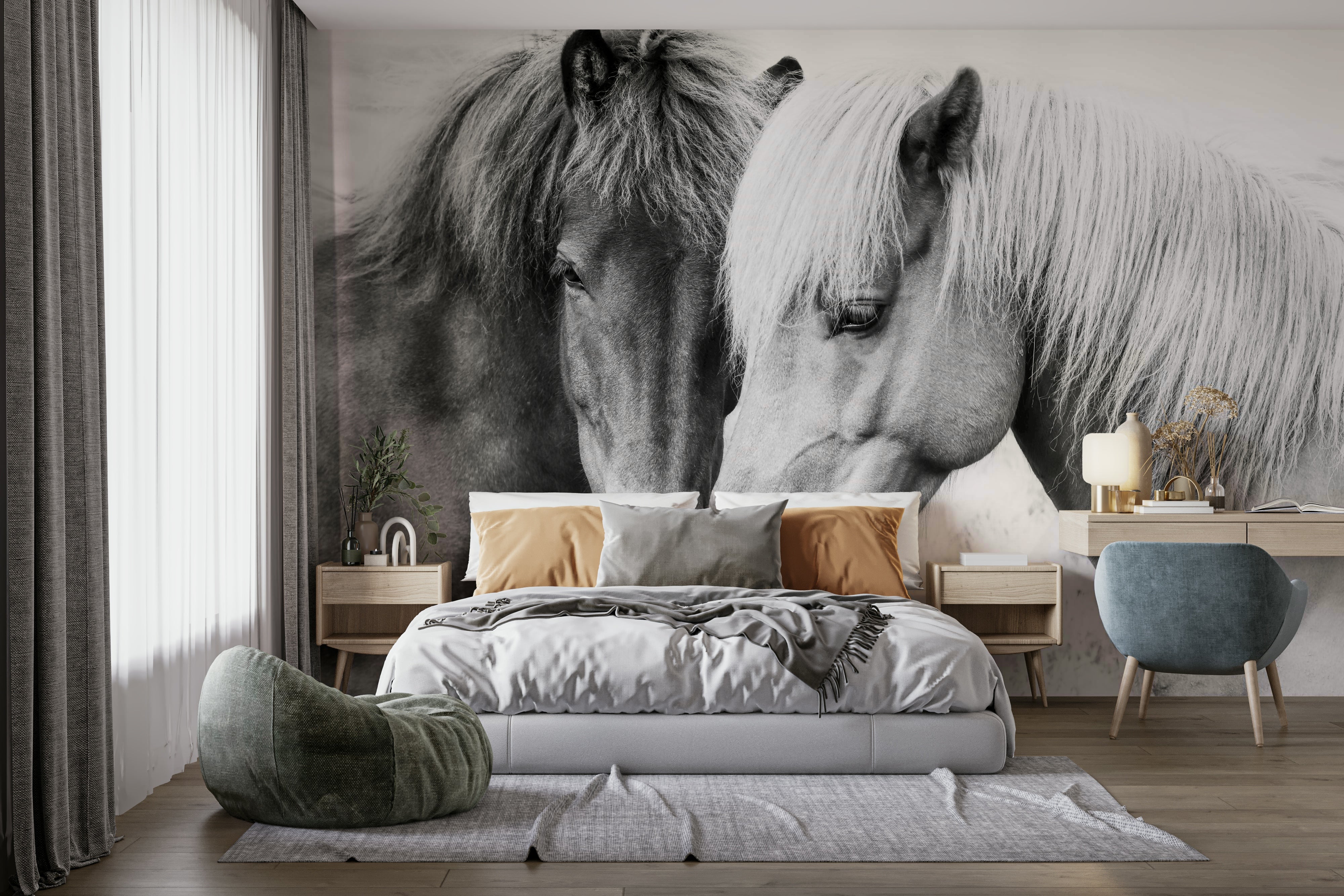 High-resolution image of horses.

