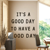 Focus on typography and message.

