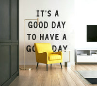 Bright and inviting typography.

