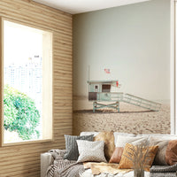 Iconic beach imagery.

