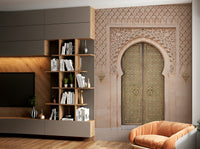 Sense of depth, elegance, and inviting entry.

