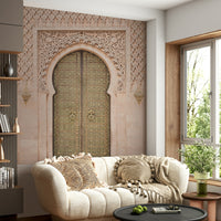 Warm, luminous golden hues.

